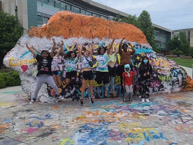 Painting The Rock at The University of Tennessee